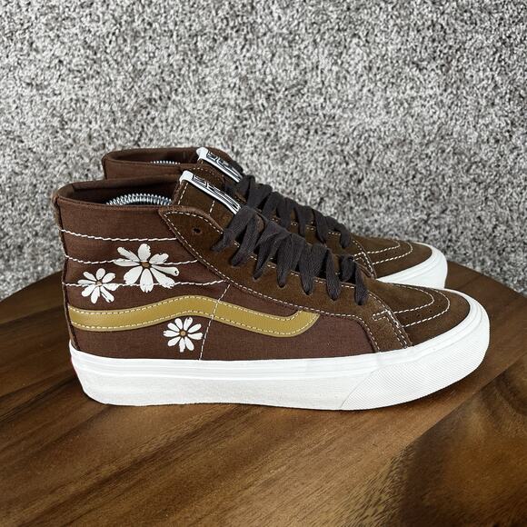 Vans Painted Floral Sk8-Hi 38 Decon VR3 SF Women's Size 8 / Men's 6.5 Shoes - Picture 1 of 9